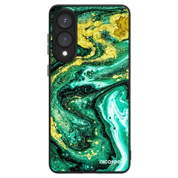 Etui na Samsung Galaxy S25 Edge 5G - Green Gold