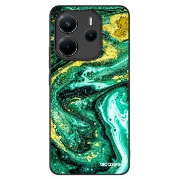 Picasee ULTIMATE CASE na Xiaomi Redmi Note 14 4G - Green Gold
