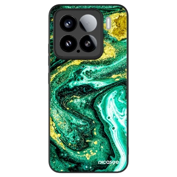Etui na Xiaomi 15 - Green Gold