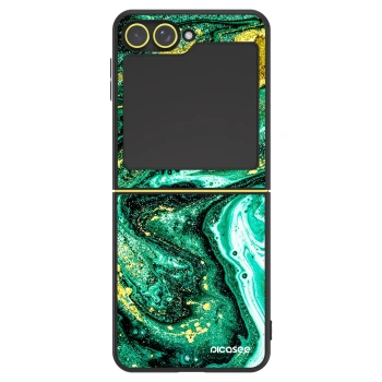 Etui na Samsung Galaxy Z Flip6 5G - Green Gold