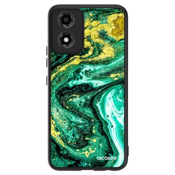 Etui na Motorola Moto E14 - Green Gold
