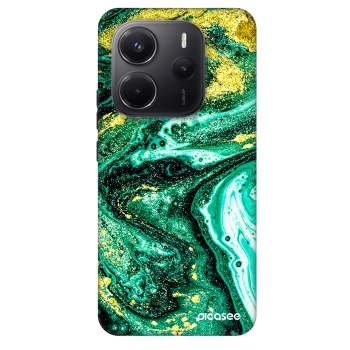 Etui na Xiaomi Redmi Note 14 5G - Green Gold