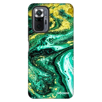 Etui na Xiaomi Redmi Note 10 Pro - Green Gold