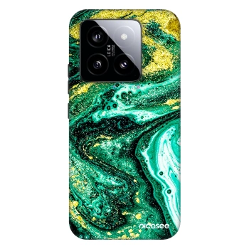 Etui na Xiaomi 14 - Green Gold