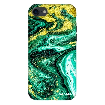 Etui na Apple iPhone 7 - Green Gold