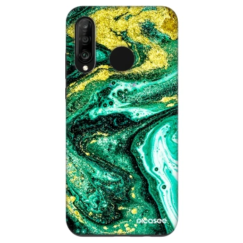 Etui na Huawei P30 Lite - Green Gold