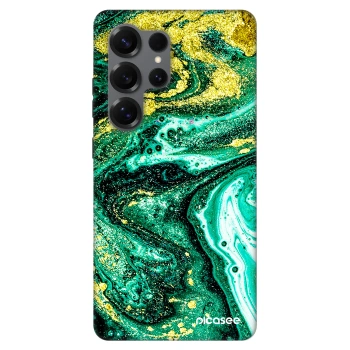 Etui na Samsung Galaxy S25 Ultra 5G - Green Gold