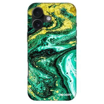 Etui na Apple iPhone 16 - Green Gold