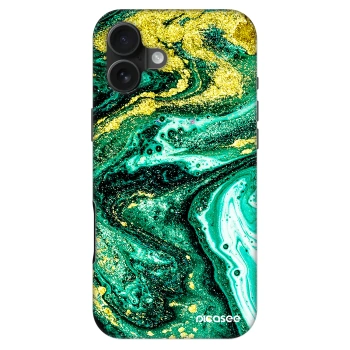 Etui na Apple iPhone 16 Plus - Green Gold