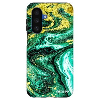 Etui na Samsung Galaxy A17 5G - Green Gold