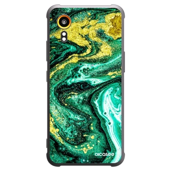 Etui na Samsung Galaxy Xcover 7 - Green Gold