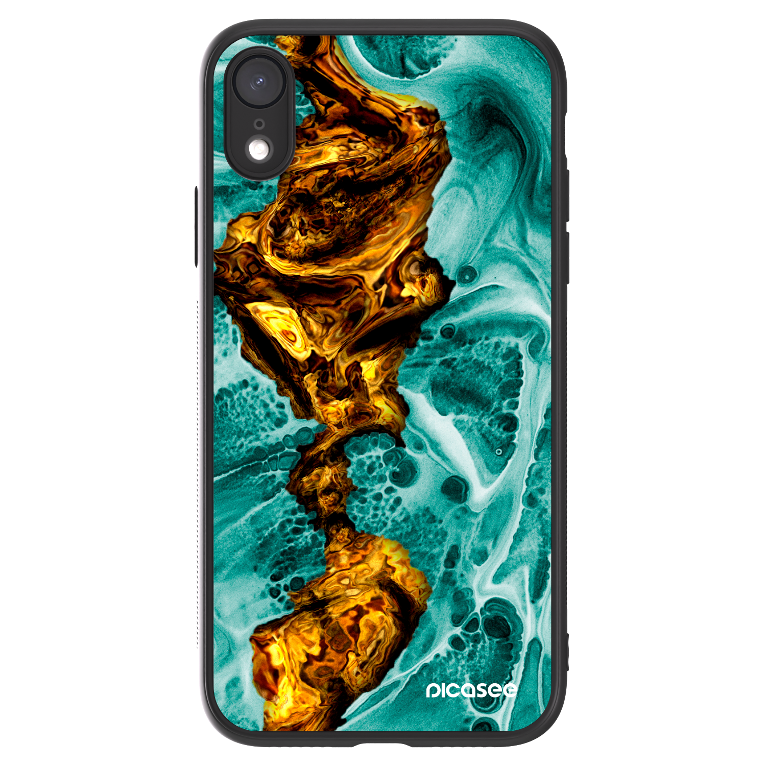 Picasee ULTIMATE CASE na Apple iPhone XR - Goldsky