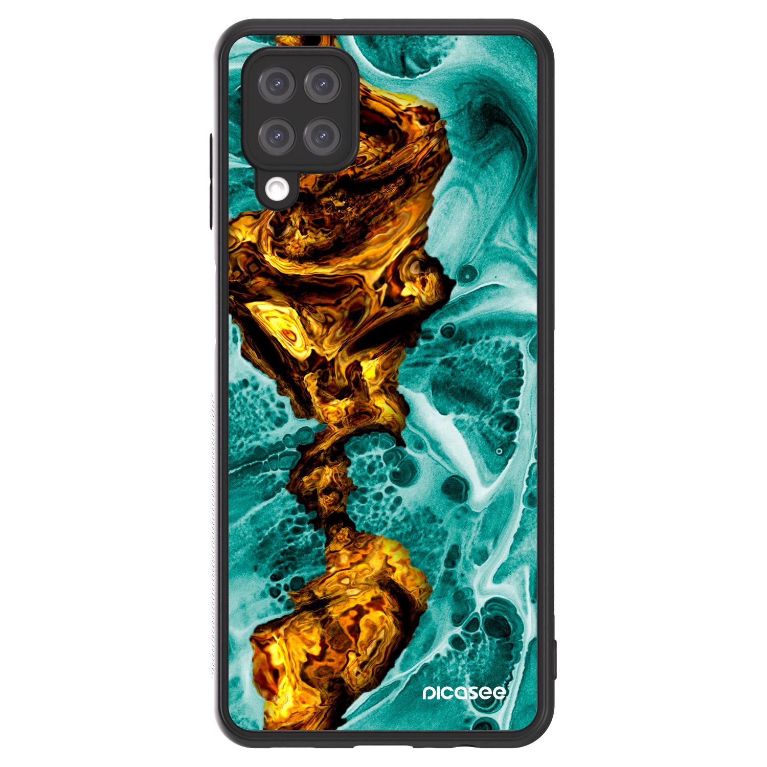 Picasee ULTIMATE CASE na Samsung Galaxy A12 A125F - Goldsky