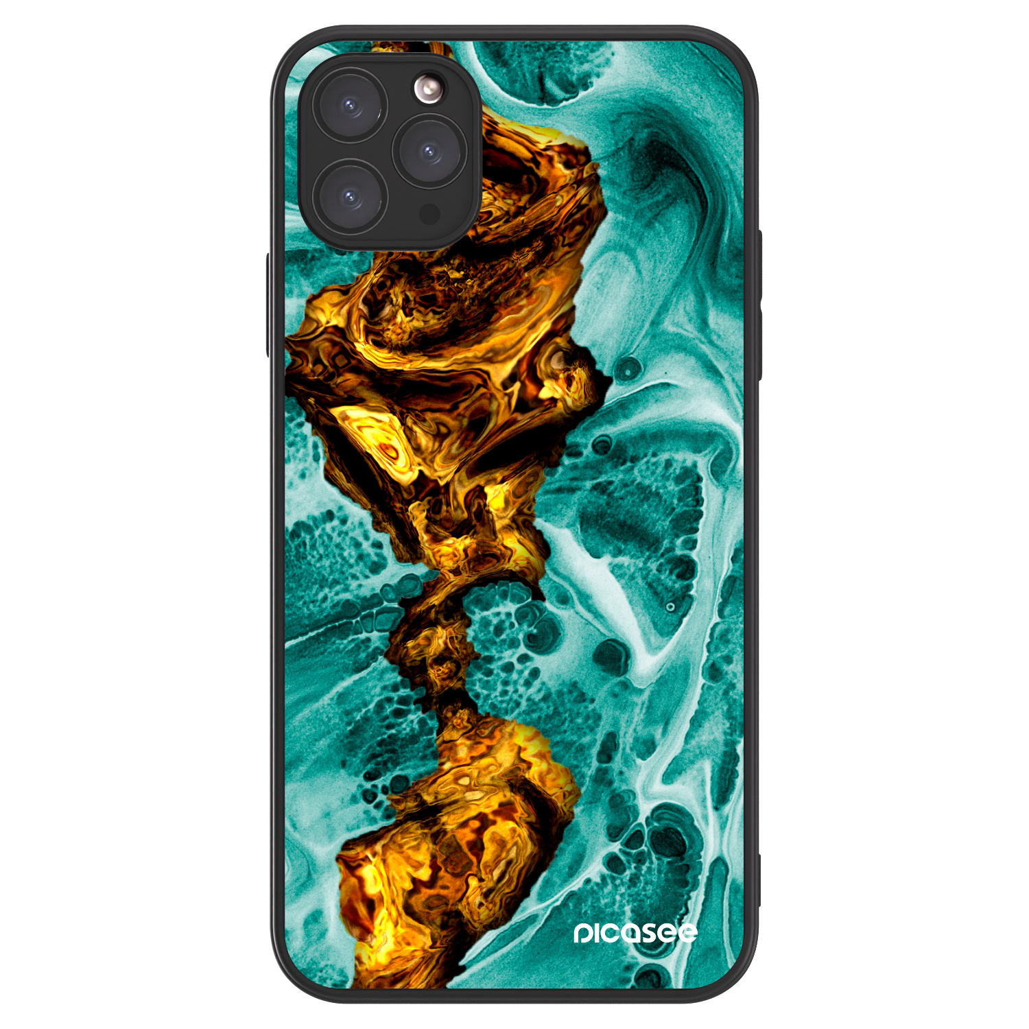 Picasee ULTIMATE CASE na Apple iPhone 11 Pro Max - Goldsky