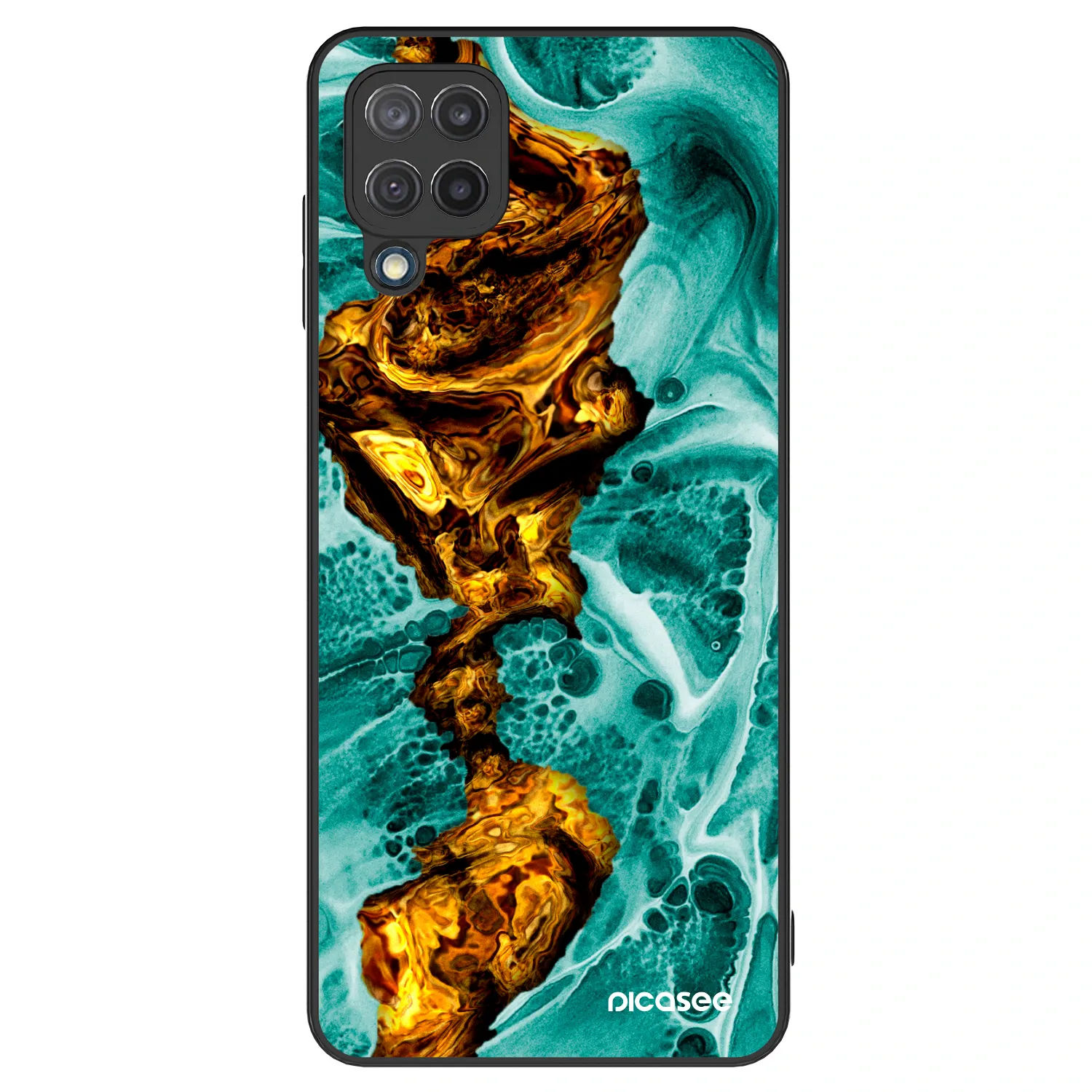 Picasee ULTIMATE CASE na Samsung Galaxy M12 M127F - Goldsky
