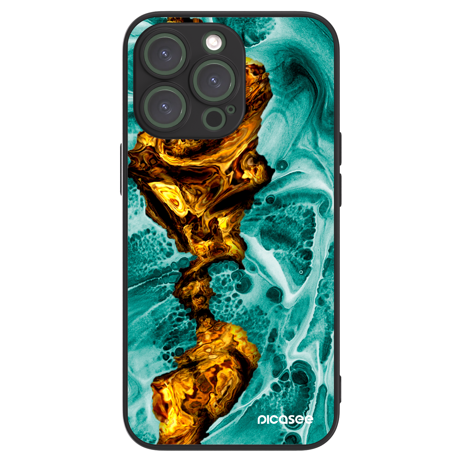 Picasee ULTIMATE CASE MagSafe pro Apple iPhone 13 Pro - Goldsky