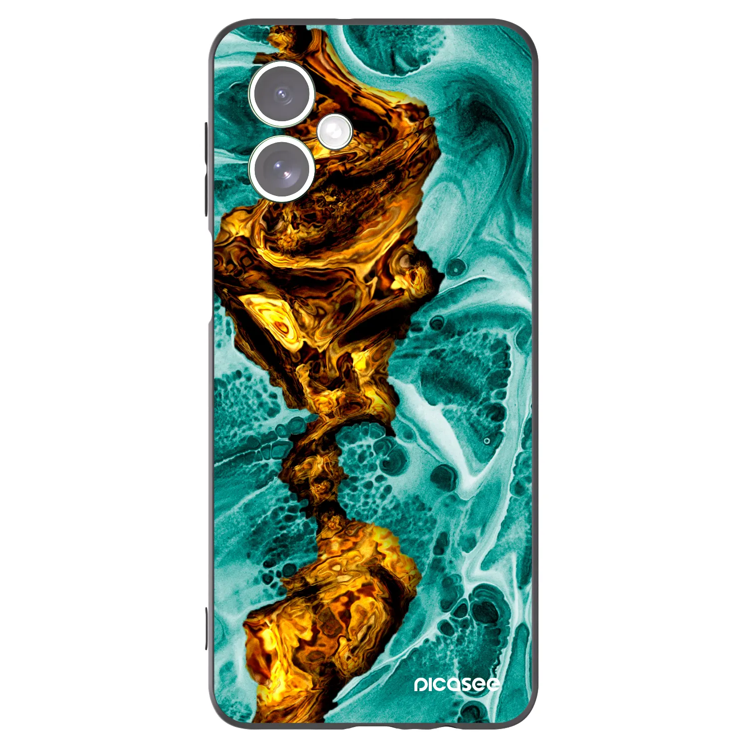 Picasee silikonowe czarne etui na Motorola Moto G54 5G - Goldsky