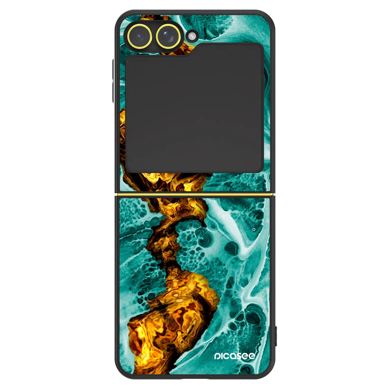 Picasee ULTIMATE CASE na Samsung Galaxy Z Flip5 5G - Goldsky