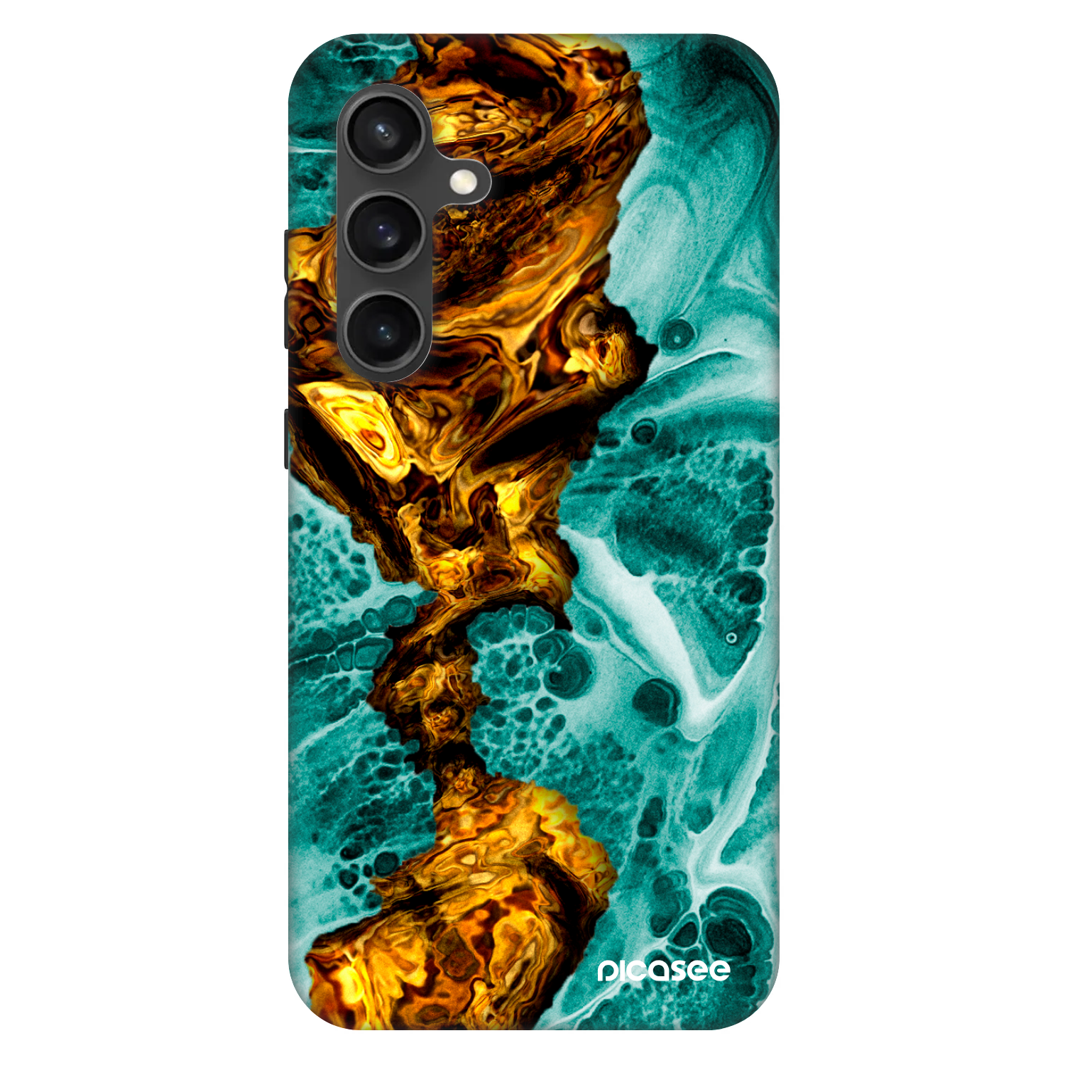 Picasee Fashion Case na Samsung Galaxy S24 FE S721B - Goldsky