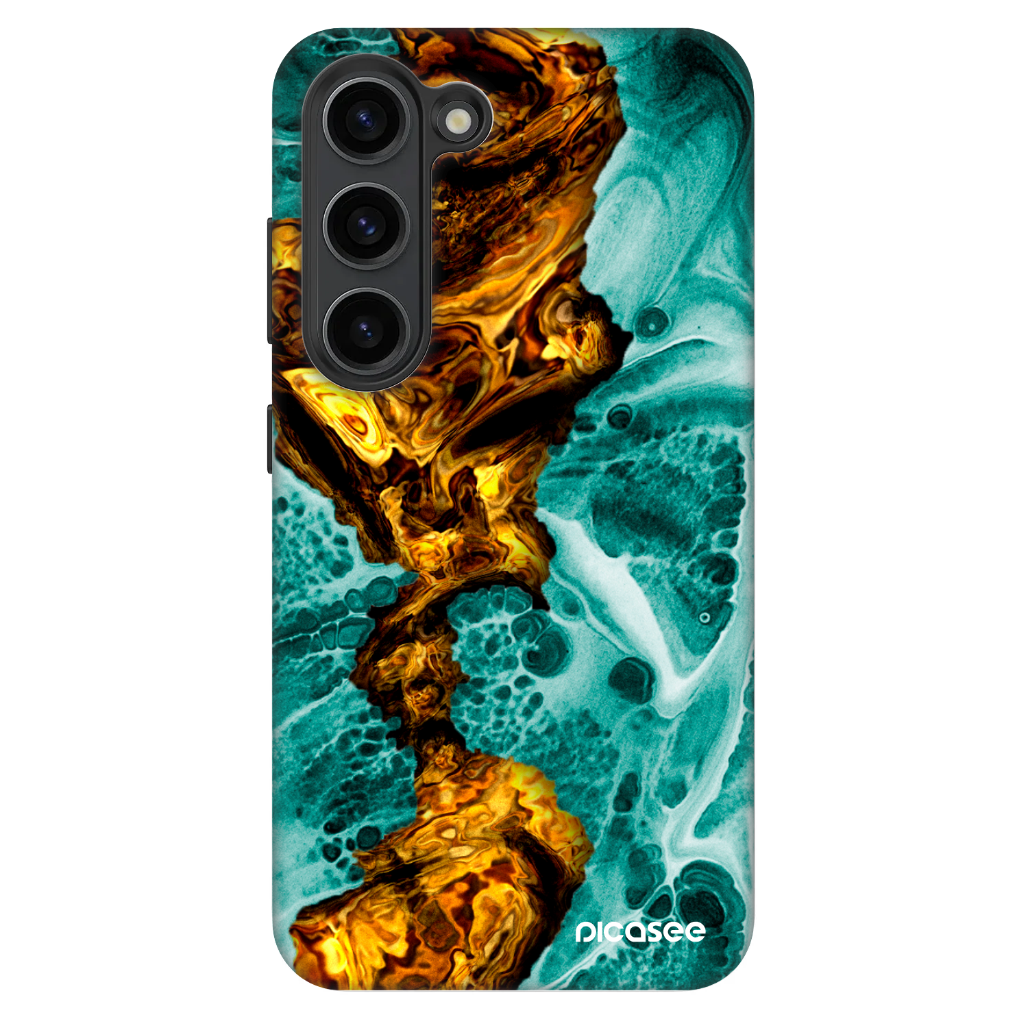 Picasee Fashion Case na Samsung Galaxy S23 5G - Goldsky