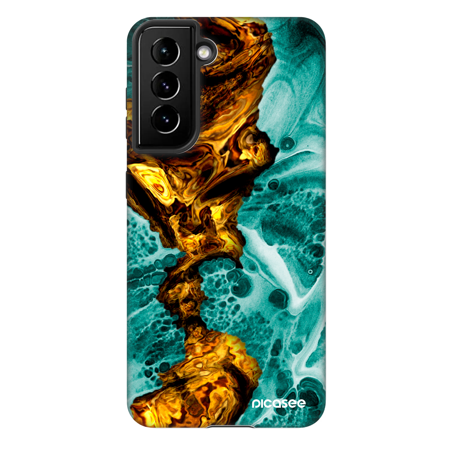 Picasee Fashion Case na Samsung Galaxy S21 FE 5G - Goldsky