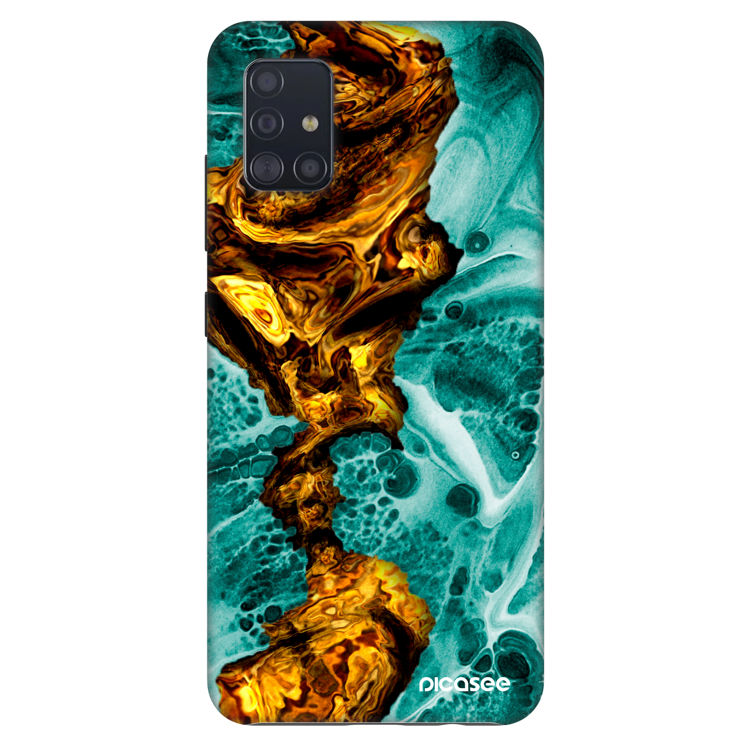 Picasee Fashion Case na Samsung Galaxy A51 A515F - Goldsky