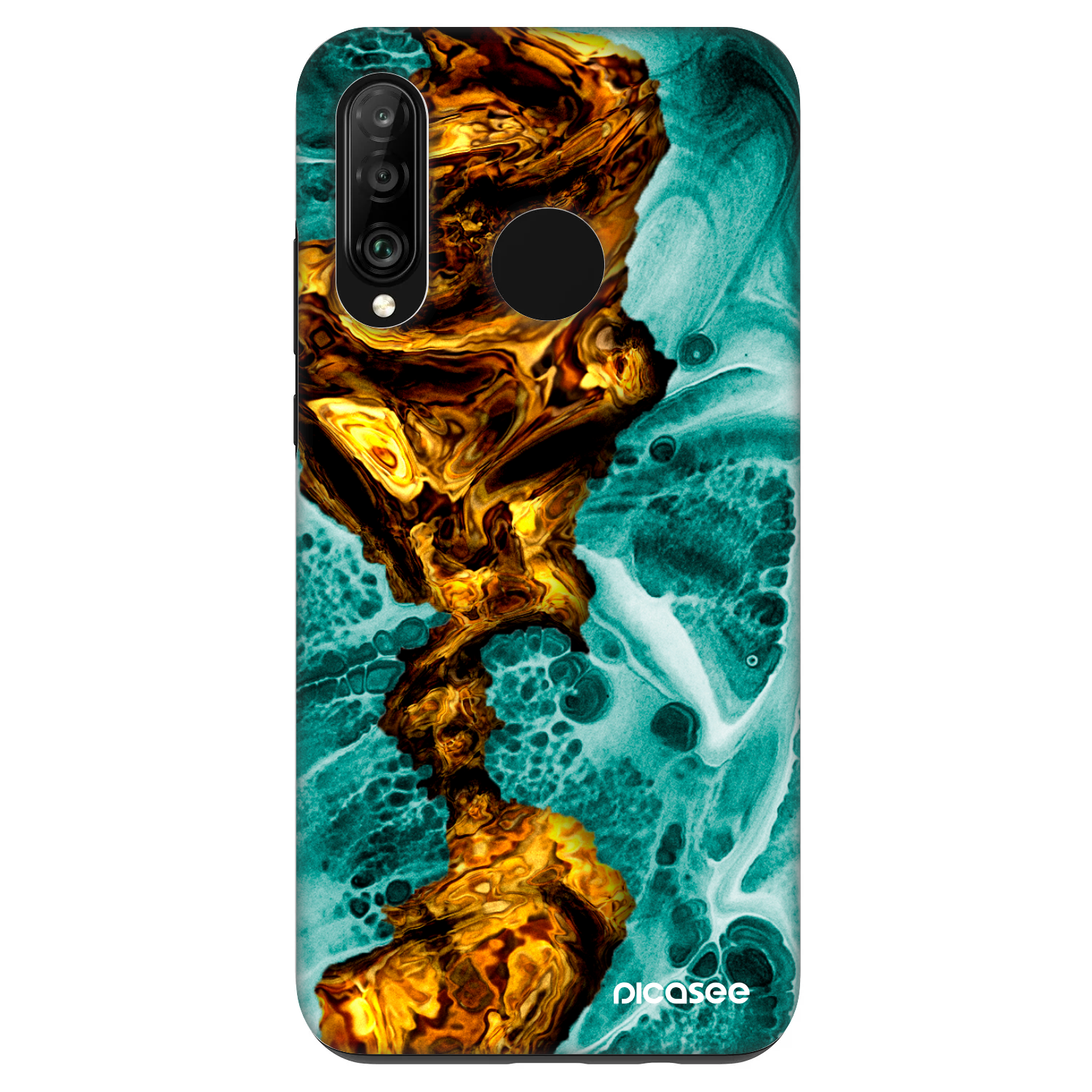Picasee Fashion Case na Huawei P30 Lite - Goldsky