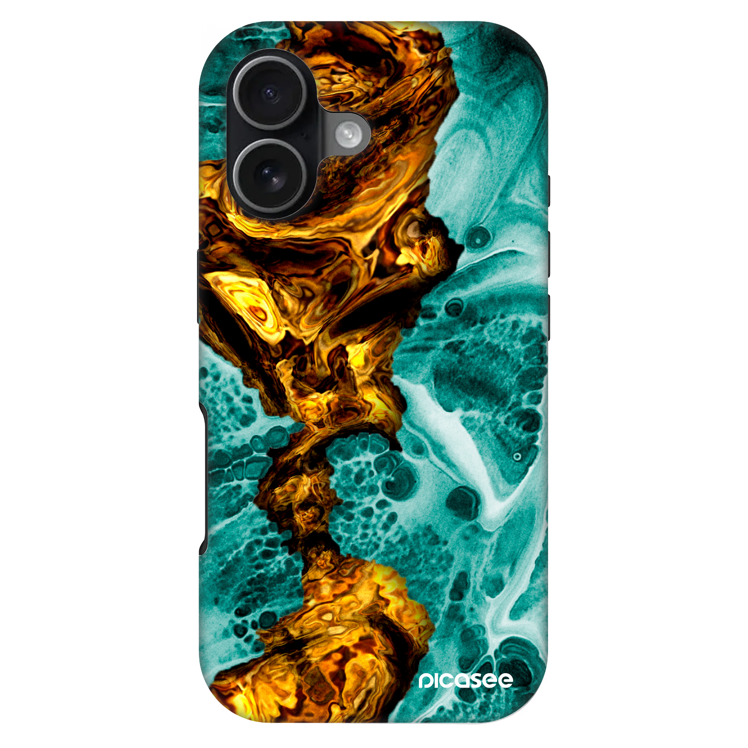Picasee Fashion Case MagSafe na Apple iPhone 17 - Goldsky