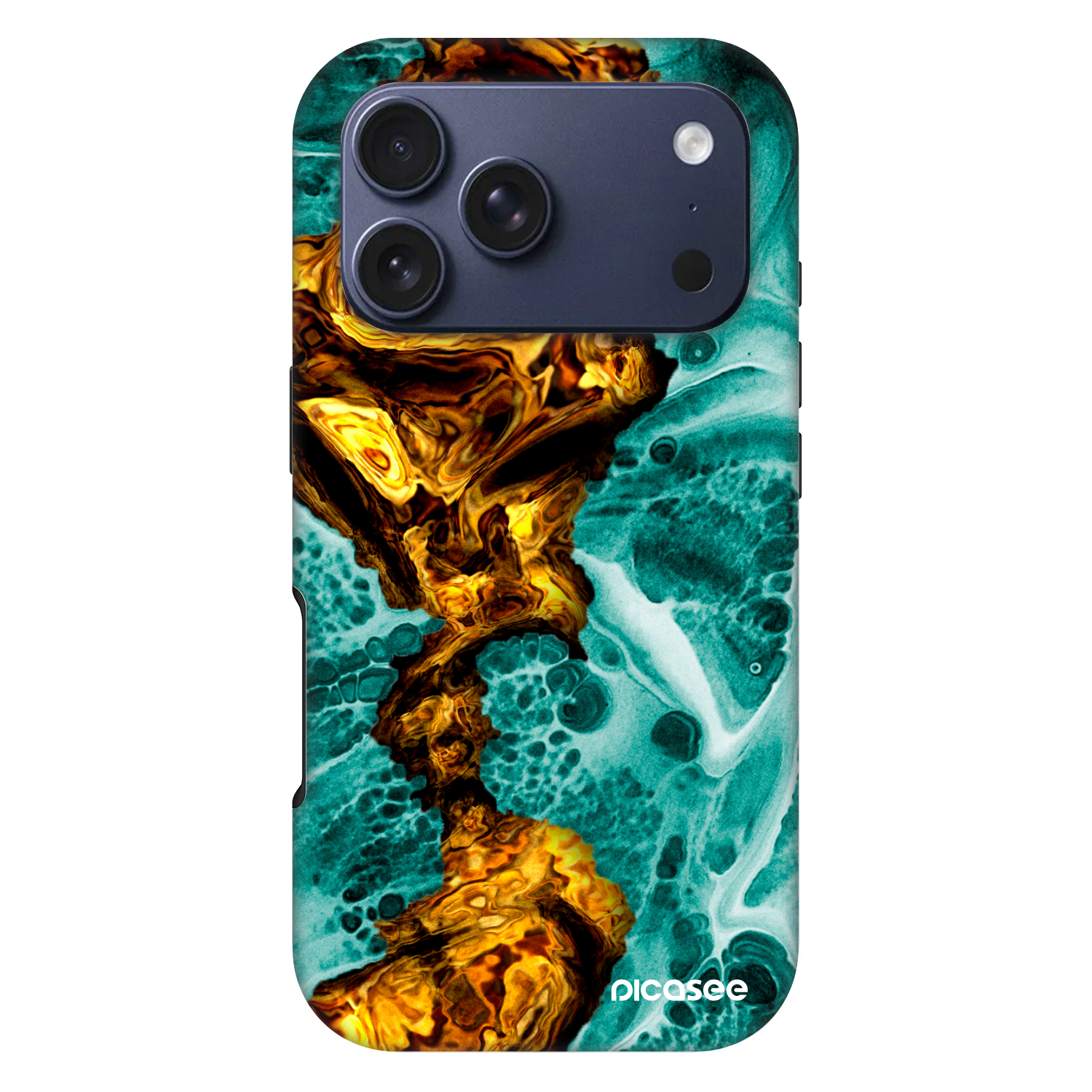 Picasee Fashion Case MagSafe na Apple iPhone 17 Pro - Goldsky