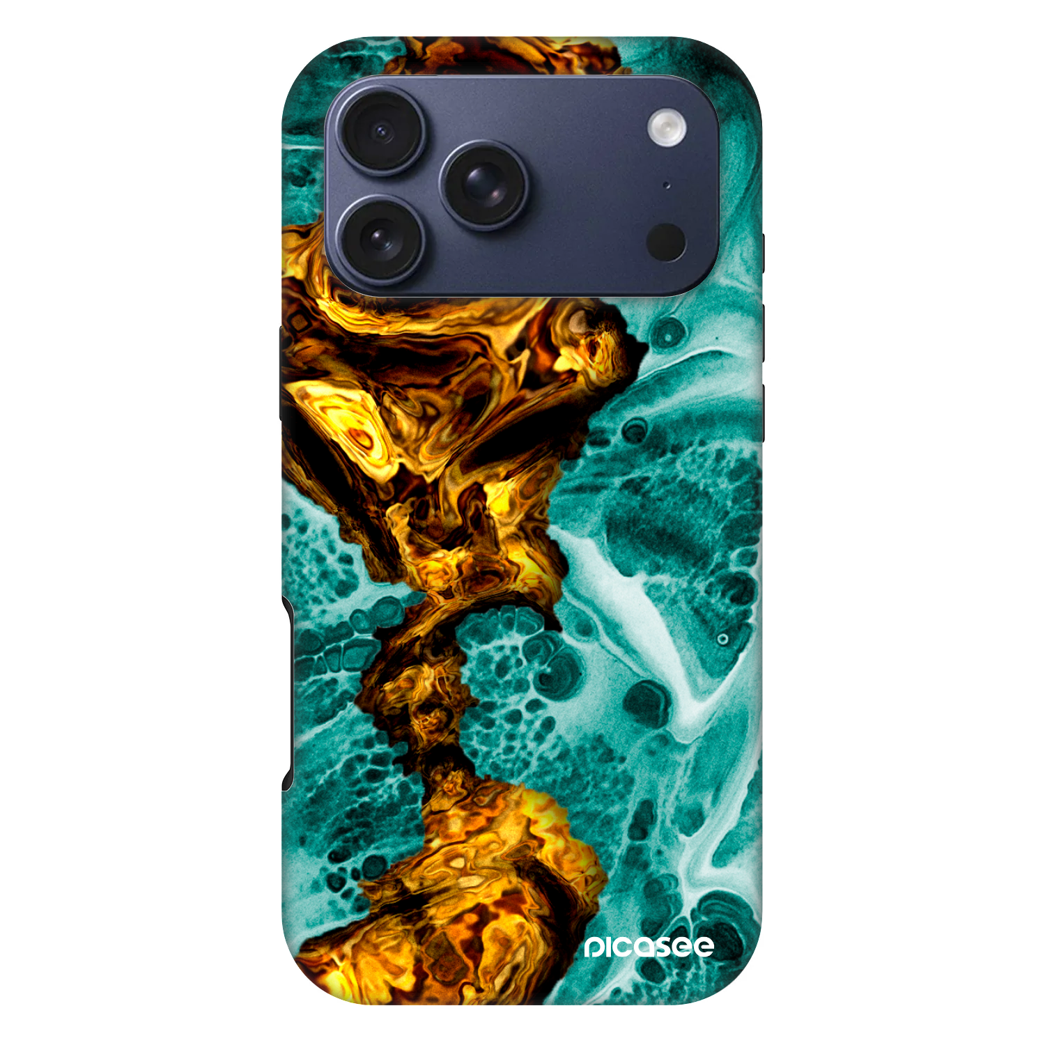 Picasee Fashion Case MagSafe na Apple iPhone 17 Pro Max - Goldsky