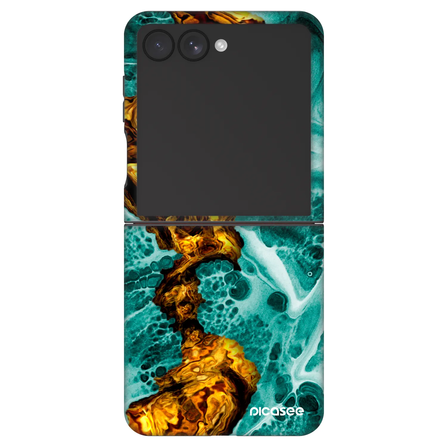 Picasee Fashion Case na Samsung Galaxy Z Flip7 5G - Goldsky