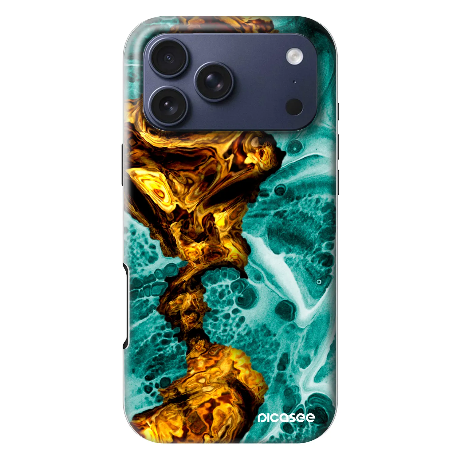 Picasee Fashion Case MagSafe na Apple iPhone 18 Pro Max - Goldsky