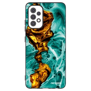 Picasee silikonowe czarne etui na Samsung Galaxy A32 5G A326B - Goldsky