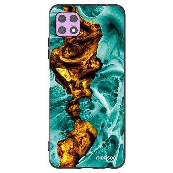 Picasee silikonowe czarne etui na Samsung Galaxy A22 A226B 5G - Goldsky