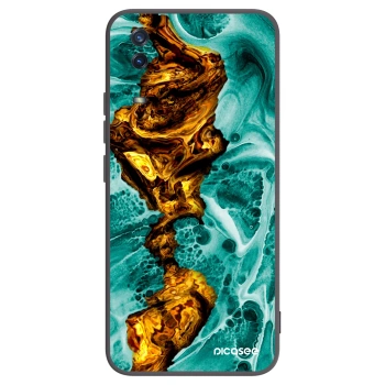 Picasee silikonowe czarne etui na Vivo Y11s - Goldsky