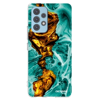 Picasee silikonowe przeźroczyste etui na Samsung Galaxy A53 5G A536 - Goldsky