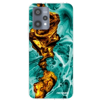 Picasee silikonowe przeźroczyste etui na Realme 9 Pro 5G - Goldsky