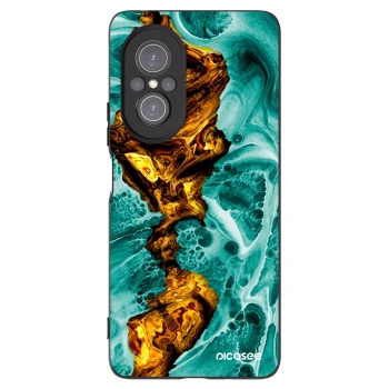 Picasee silikonowe czarne etui na Huawei Nova 9 SE - Goldsky