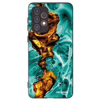 Picasee silikonowe czarne etui na Samsung Galaxy A33 5G A336 - Goldsky