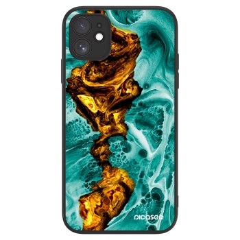 Picasee ULTIMATE CASE MagSafe pro Apple iPhone 11 - Goldsky