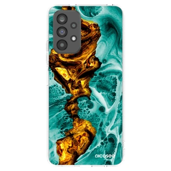 Picasee silikonowe przeźroczyste etui na Samsung Galaxy A73 5G - Goldsky