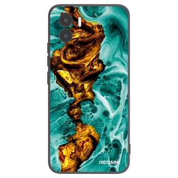 Picasee silikonowe czarne etui na Xiaomi Redmi A1 - Goldsky