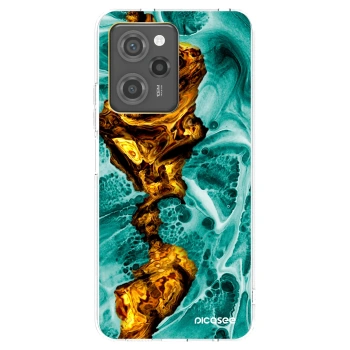 Picasee silikonowe czarne etui na Xiaomi Poco X5 Pro - Goldsky