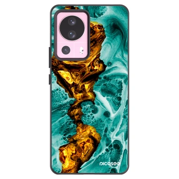 Picasee silikonowe czarne etui na Xiaomi 13 Lite - Goldsky