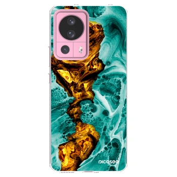 Picasee silikonowe przeźroczyste etui na Xiaomi 13 Lite - Goldsky