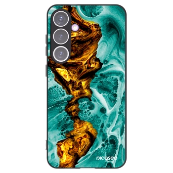 Picasee silikonowe czarne etui na Samsung Galaxy S24+ S926B 5G - Goldsky