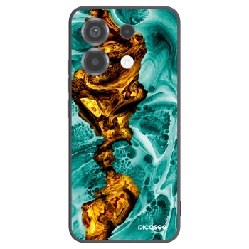 Picasee silikonowe czarne etui na Xiaomi Poco X6 - Goldsky