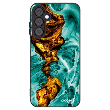 Picasee silikonowe czarne etui na Samsung Galaxy A25 A256B 5G - Goldsky