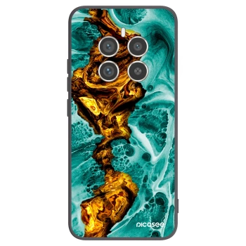 Picasee silikonowe czarne etui na Realme 12 Pro 5G - Goldsky