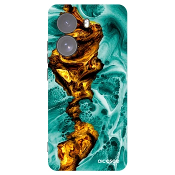 Picasee silikonowe czarne etui na Xiaomi Poco X7 - Goldsky